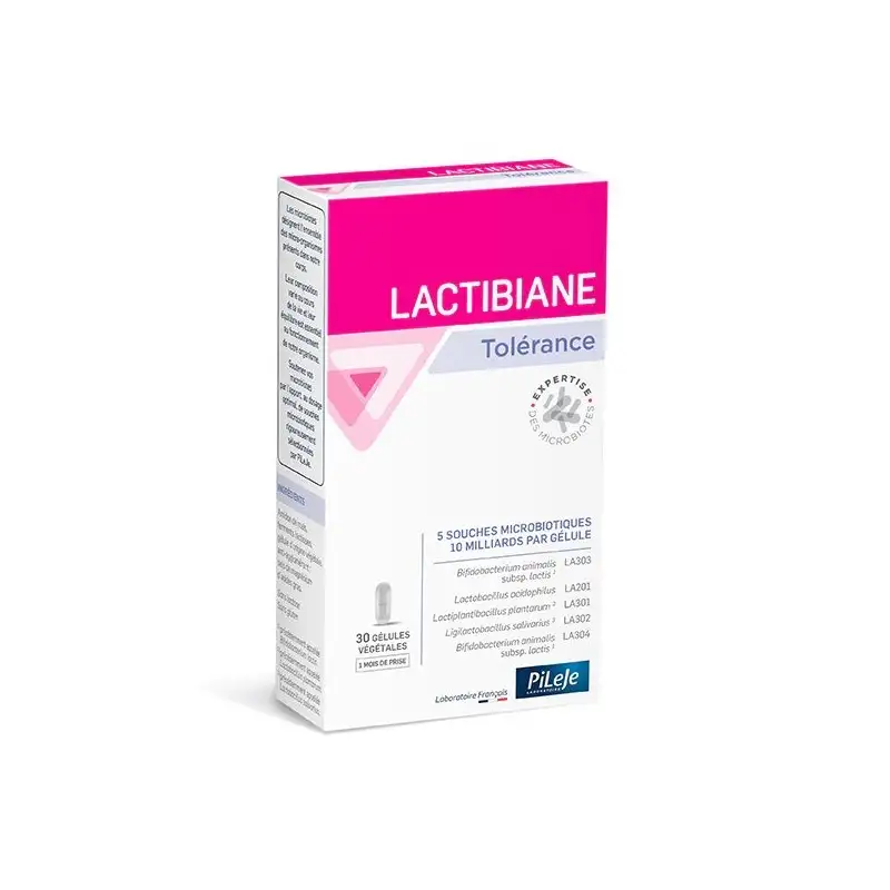 Lactibiane PILEJE Tolérance | 30 gélules