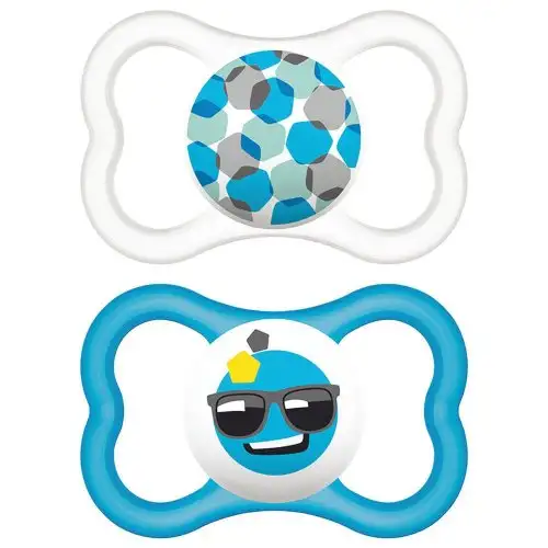 MAM Air 6+ Sucette en caoutchouc pour homme 2 pièces