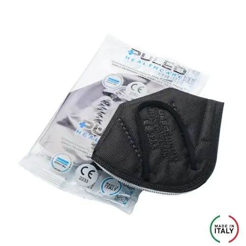 Masque FFP Nr Noir Puleo HealthCare 1 Pièce