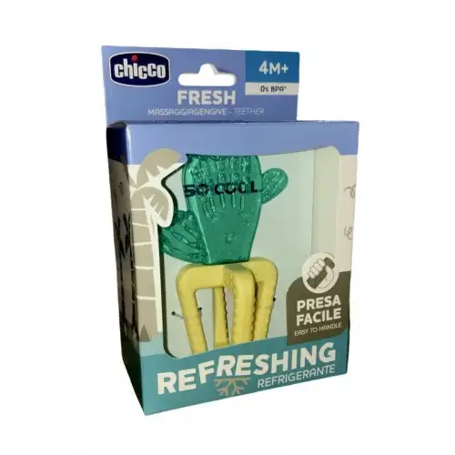 Fresh Cactus 4M + Chicco Anneau de Dentition 1 Pièce