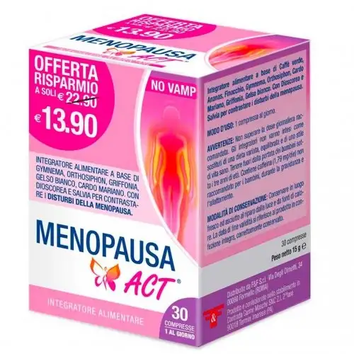 ACT Ménopause 30 Comprimés