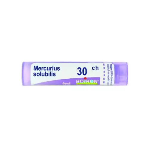 Mercurius Solubilis 30ch Boiron Globules Monodoses 1g