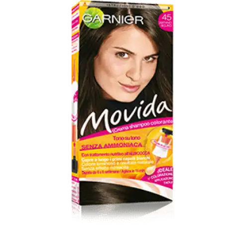MOVIDA SHAMPOOING CRÈME 45 BRUN FONCÉ GARNIER