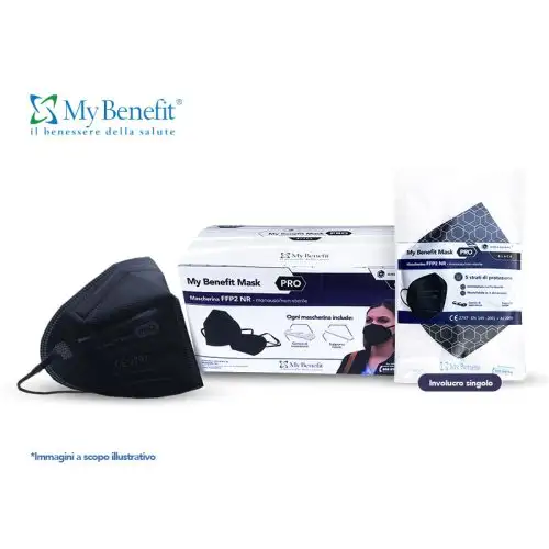 Masque My Benefit FFP2 PRO Noir 20 Masques