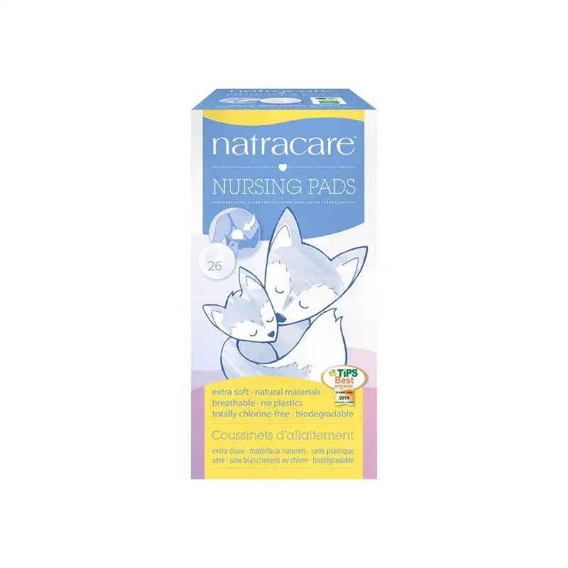 NATRACARE coussinets d'allaitement Naturels | 26 U