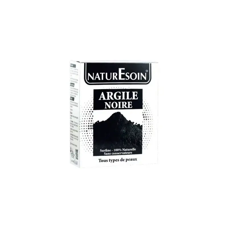 NATURE SOIN ARGILE noire 100 g