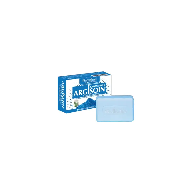 NATURE SOIN ARGISOIN savon doux à l'argile bleue 125 g