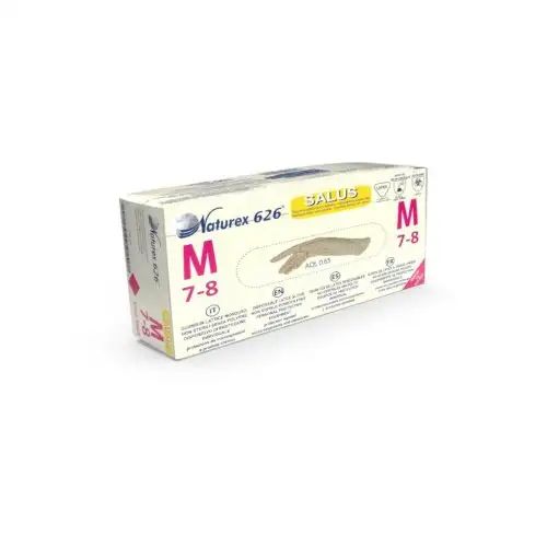Gants en latex Bio-Plus M Naturex 626 100 pièces