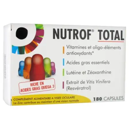 Nutrof Total - Bien-être des Yeux - 180 capsules