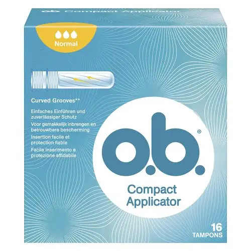 ob® Applicateur compact - Normal 16 pièces