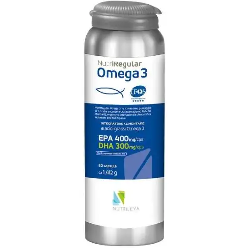 Oméga 3 Nutriregular Nutrileya 80 Gélules