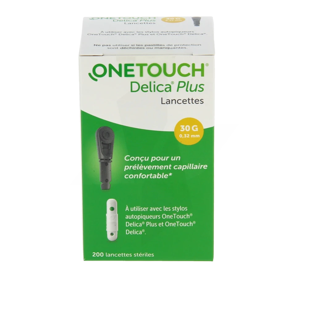 One Touch Delica Plus Lancette Boîte De 200