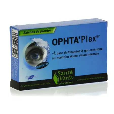 Soins Spécifiques Oculaires Et  Cutanés Ophta'Plex 30 Comprimés
