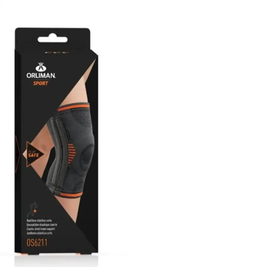 ORLIMAN - Genouillère élastique courte sport Taille S