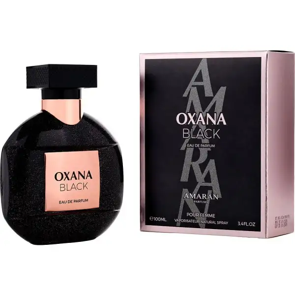 Oxana Black Eau De Parfum Spray Homme, Femme