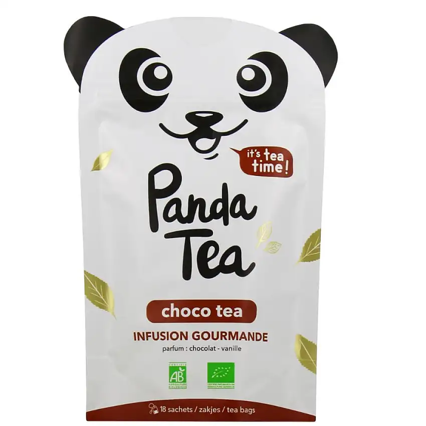 Panda Tea - Choco Tea infusion gourmande - 18 sachets