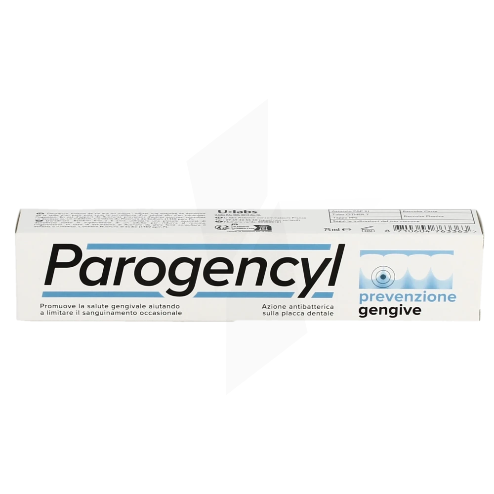 Parogencyl Dentifrice PrÉvention Gencives Tube De 75 Ml