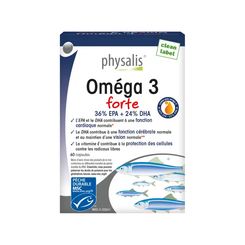 PHYSALIS OMEGA 3 FORT 60 CAPSULES