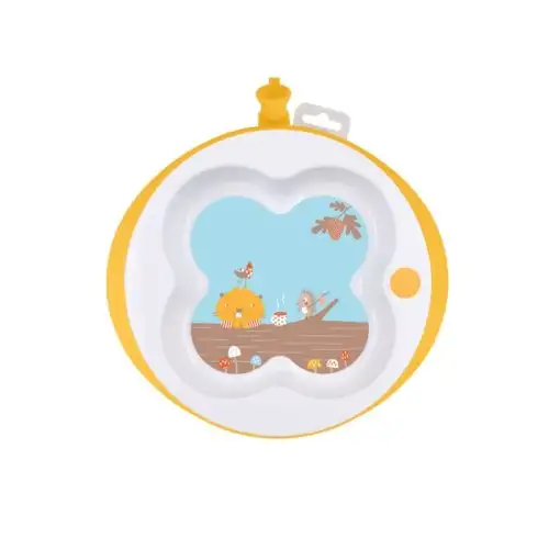 Assiette Avec Couvercle Bébé Confort 1 Pièce