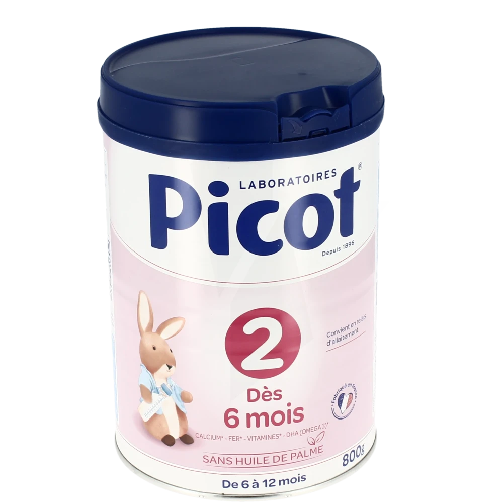 Picot Standard 2 Lait En Poudre Boîte De 800 G