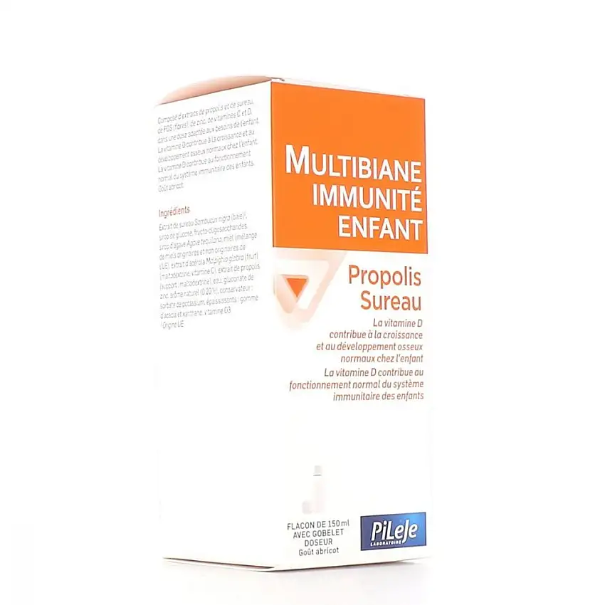 Pileje - Multibiane Immunité Enfant - 150 ml