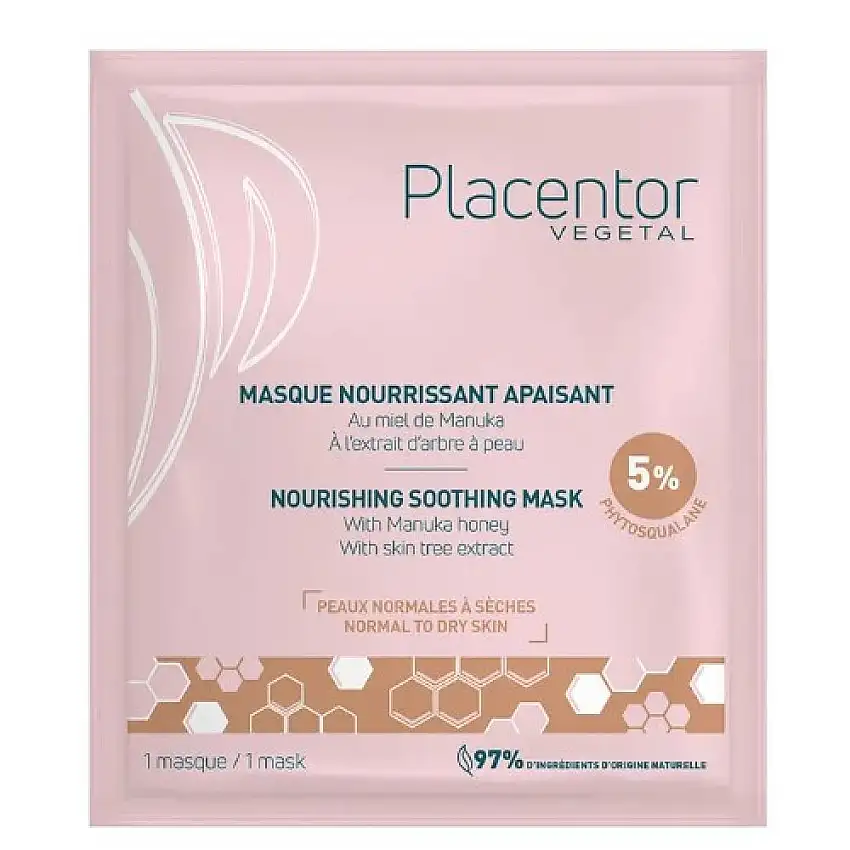 Placentor- Masque nourrissant apaisant - 1 masque