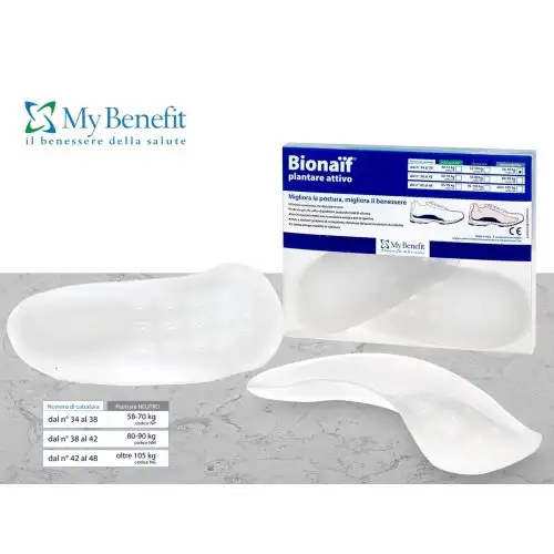 Bionaif My Benefit Active Semelles Couleur Neutre Taille Moyenne 2 Semelles
