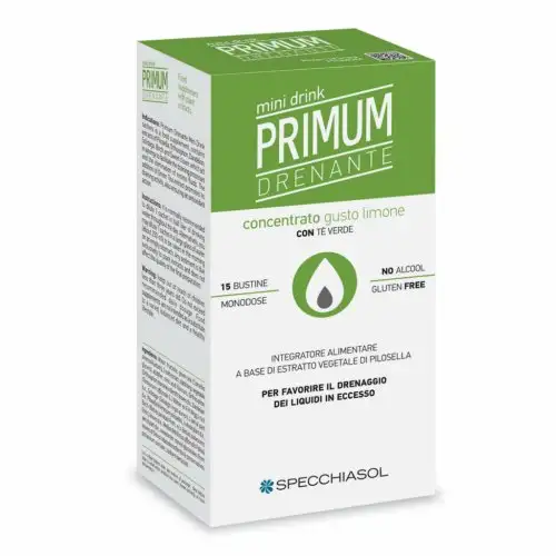 Primum Drainant Goût Citron - Minidrink SPECCHIASOL 15 Sachets