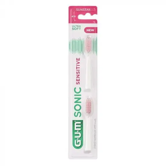 Gum recharge brosse sonic sensitive par 2