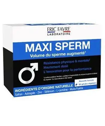 Eric Favre Maxi Sperm 60 Gélules