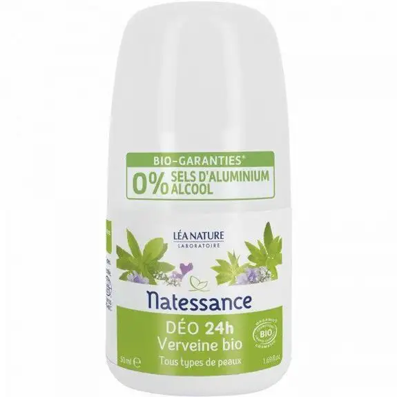 Natessance Déo 24h Verveine Bio roll on 50ml