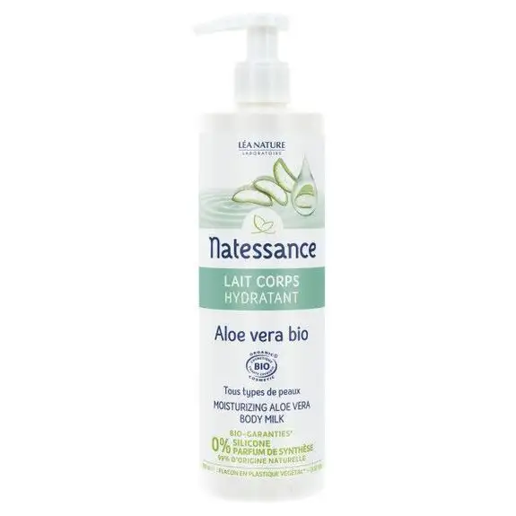 Natessance Lait corps Hydratant Aloe Vera Bio 400ml