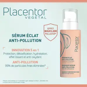 Placentor sérum éclat anti pollution 30ml