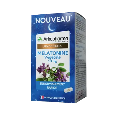Anti gaspi 02/26 Arkopharma Arkogélules Mélatonine Végétale 1,9 mg 30 gélules