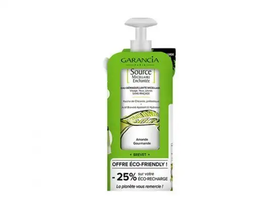 Garancia Source Micellaire amande flacon 400ml + recharge 400 ml