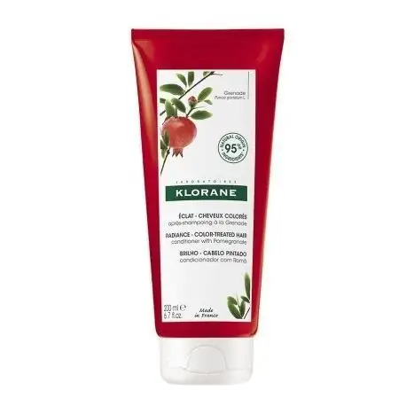 Klorane Éclat Cheveux Colorés Après-Shampoing à la Grenade 200 ml