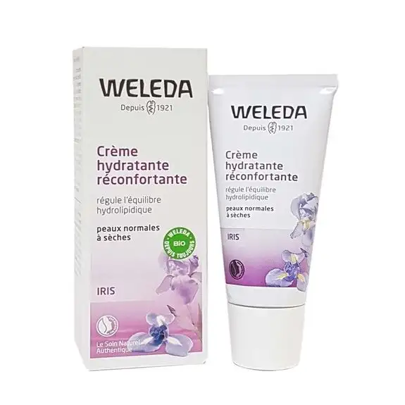 Weleda Crème Hydratante Réconfortante à l'Iris Bio 30 ml