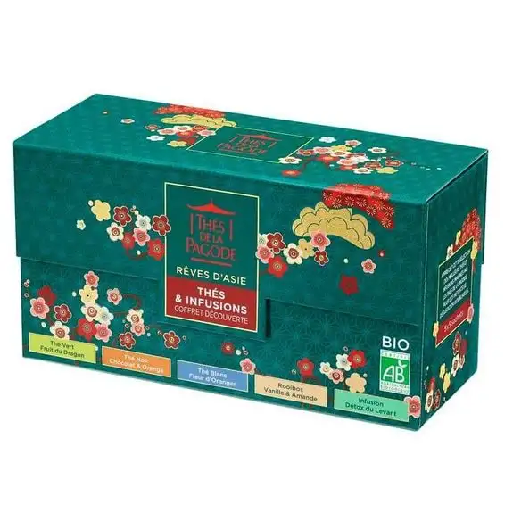 Thés de la Pagode Coffret Découverte "Rêves d'Asie