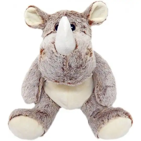 Bouillotte peluche rhinocéros Pelucho