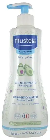 Mustela Eau Nettoyante Sans Rinçage à l'Avocat 500 ml