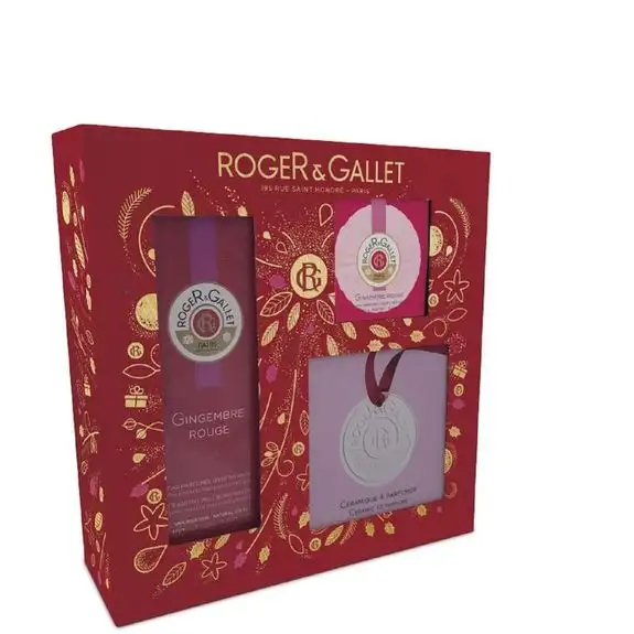 Roger & Gallet Coffret Gingembre rouge Eau Toilette 100ml