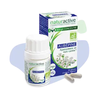 Naturactive Elusanes aubépine Bio 30 gélules