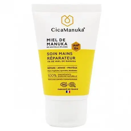 Cicamanuka Soin des Mains au Miel de Manuka IAA15+ Bio 50ml