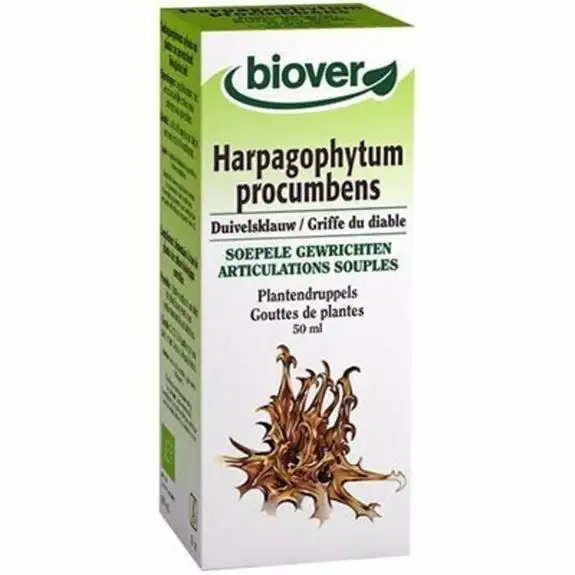 Biover Harpagophytum Procumbens Articulations Souples Bio 50 ml