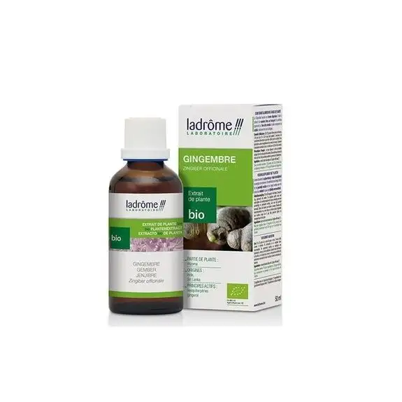 Ladrôme Extrait de plante Gingembre Bio 50 ml