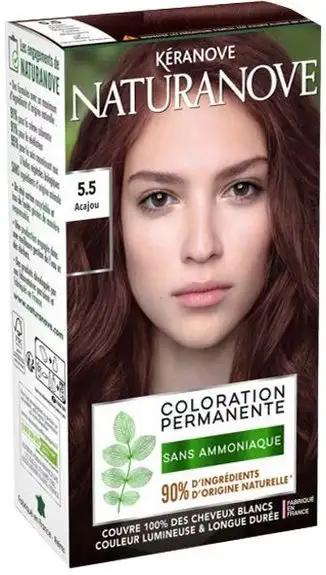 Keranove Coloration permanente 5.5 acajou