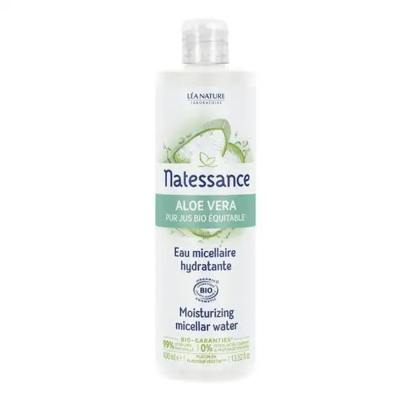 Natessance Aloe Vera Eau Micellaire Hydratante Bio 400ml