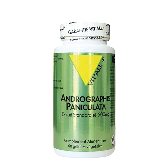Vitall+ Andrographis 500mg 60 capsules