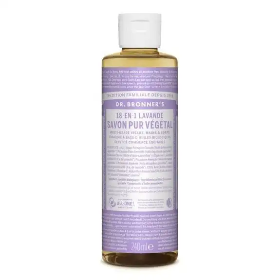 Dr Bronner's lavande Savon Liquide 240ml
