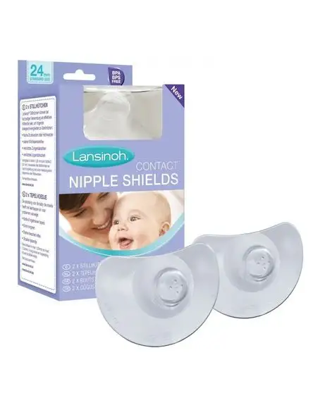 Lansinoh bouts de sein taille 2 - 24mm
